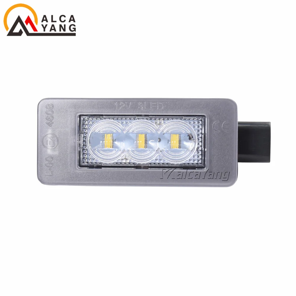 2 Stück Canbus LED Kennzeichenbeleuchtung für Peugeot 3008 2016-2019 207CC 208 308 MK2 2008 5008 Heckklappenleuchte – Detail 5