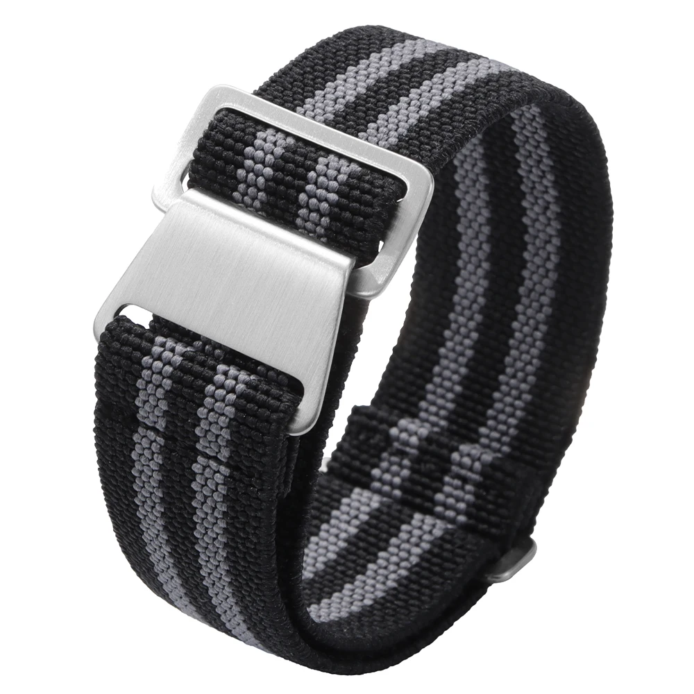 18/20/22 mm Nylon-Uhrenarmbänder, Fallschirm, elastisch, atmungsaktiv, hautfreundliche Riemen für Rolex Water Ghost für Omega für Tudor-Armband