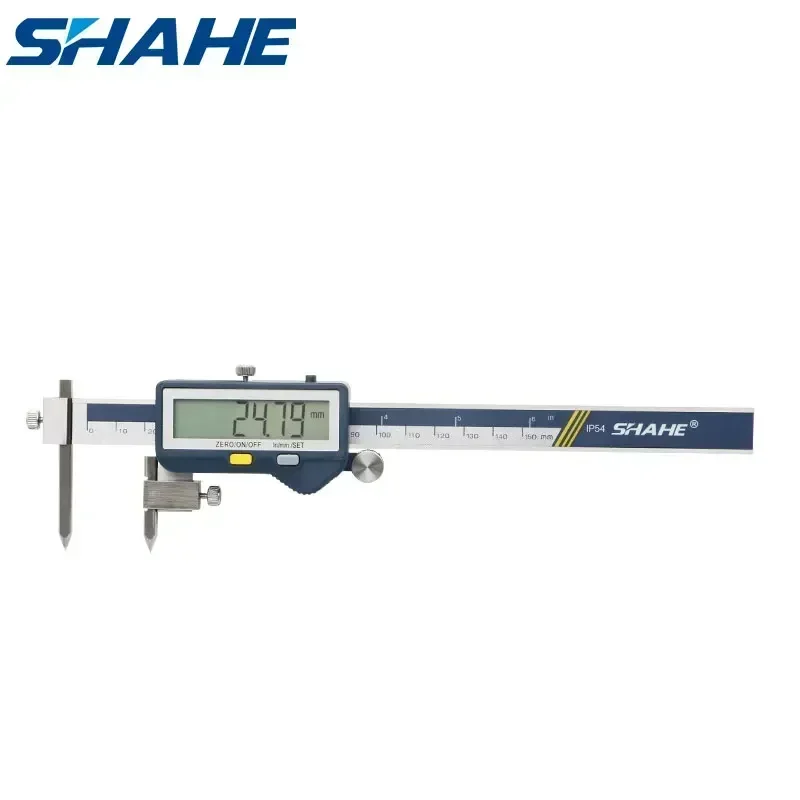 SHAHE New Staiinless Steel Digital Center Distance Electronic Caliper With Built-in Wireless Transmission Function