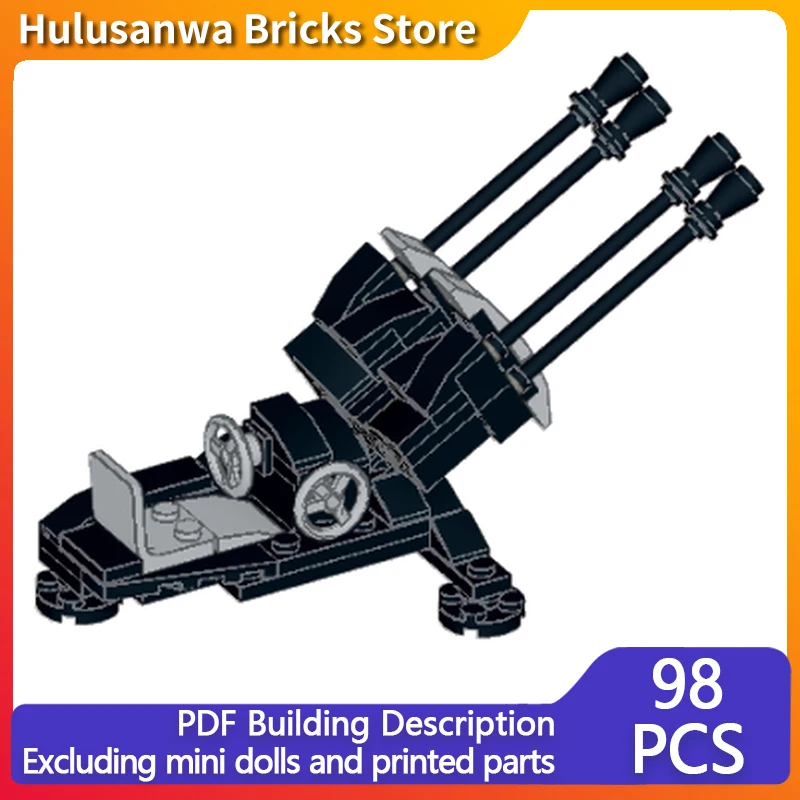 

Flak 38, WW2, военный противотанковый пистолет, модель MOC, строительные кирпичи, военное оборудование, модульные технологии, подарки, сборка, детские игрушки, костюм