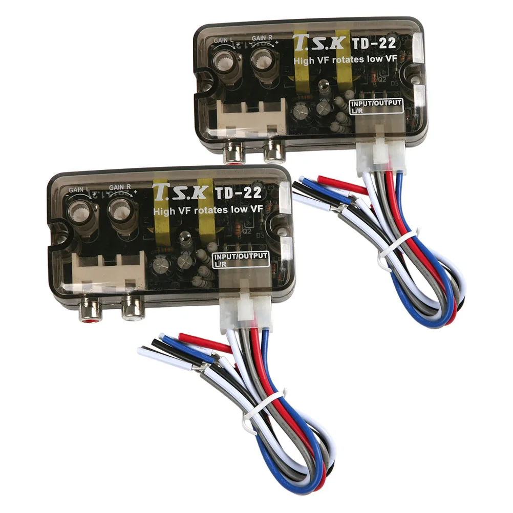 

Audio Knob Car Converter Low Frequency Delay Line Line Input Converter For Amp for Car Amp Bass Speaker