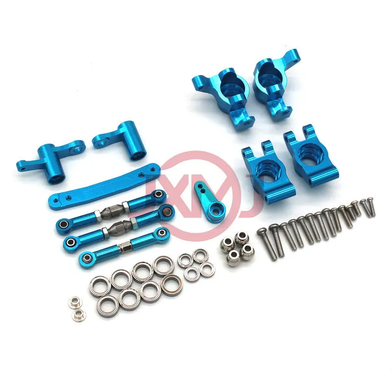 Piezas de kit de dirección de Metal, actualización SCY 16101 16102 16103 16104 16106 16201 JJRC C8805 RC 1/16