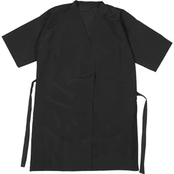 Bata de salón para el cliente, trajes de capa para mujer, bata de corte de pelo profesional para el cliente, estilo kimono, tela de peluquería universal