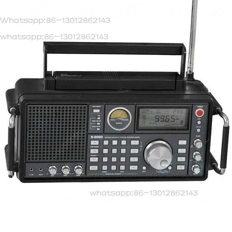 FM Stereo two-channel output high-end home radio for TECSUN S-2000 full band ssb single sideband aviation band 99%