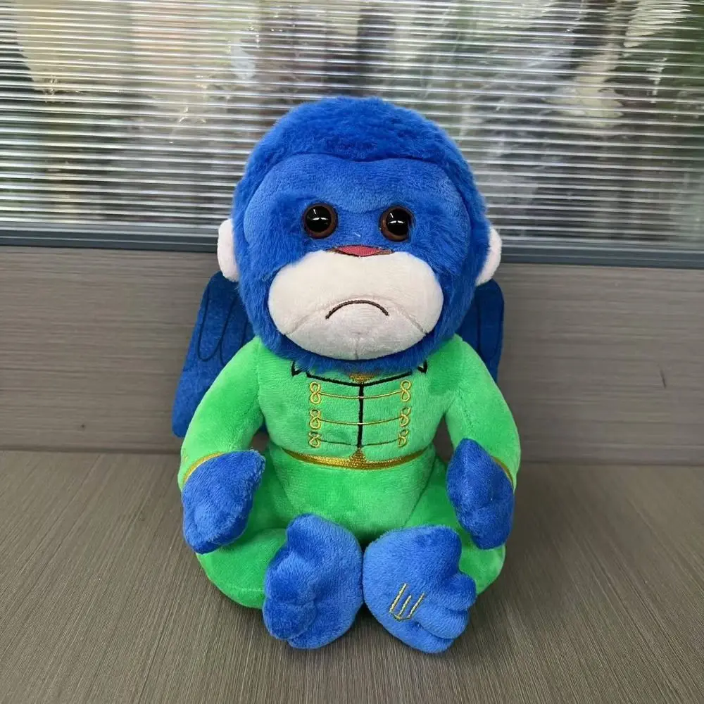 New 20cm Plush Doll Cute Cartoon Wicked Movie Stuffed Animals Doll Interesting Blue Green Monkey Fluffty Toy