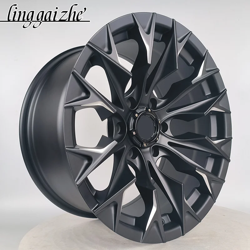 16 inch PCD6*139. 4*4 off-road alloy wheel hub manufacturer rims Suitable for Dongfeng Nissan Oting Paladin Patrol