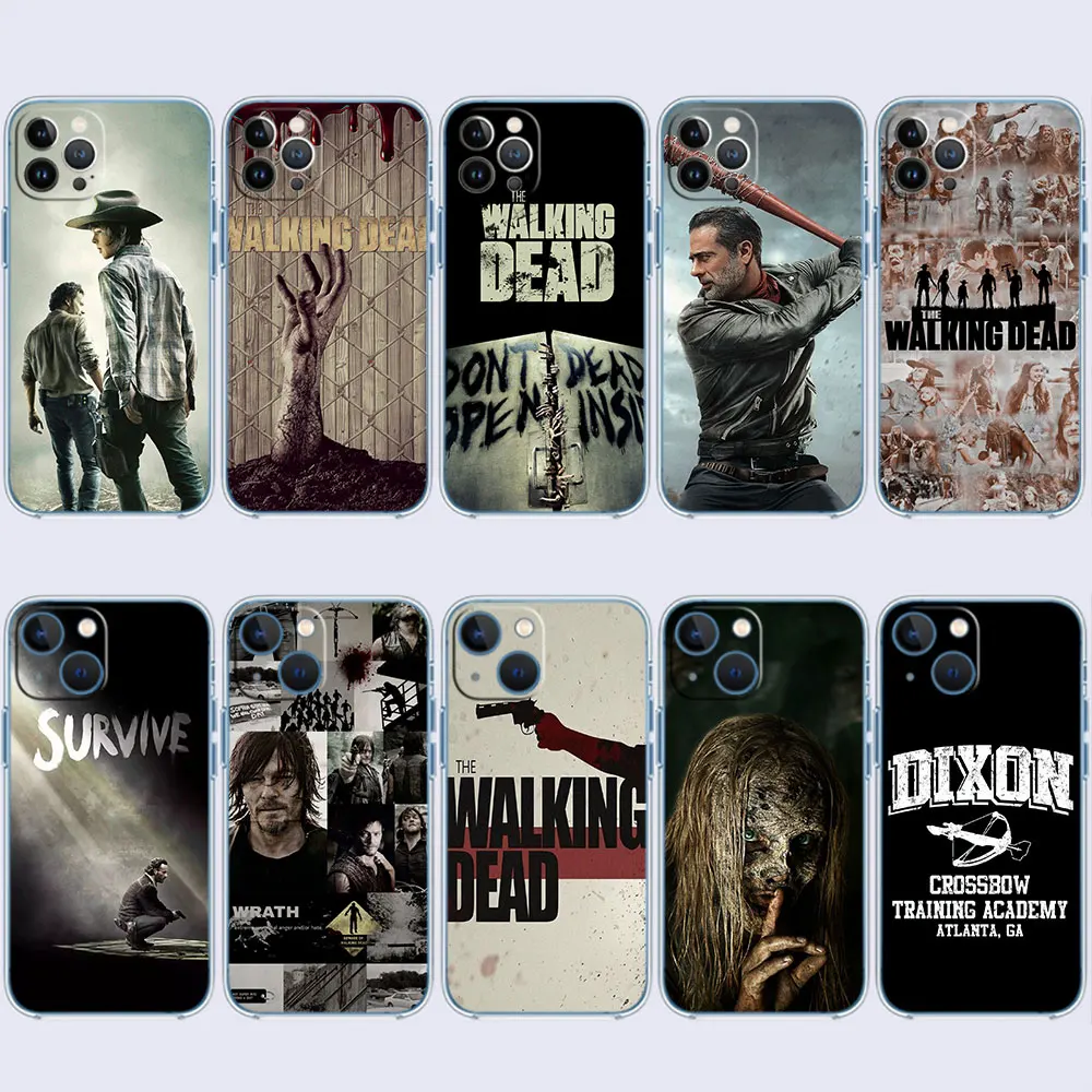 TWD the walking dead Case for Moto Edge 50 40 Ultra Fusion Neo Pro G Stylus Play G14 G84 E32 G62 G85 E22S