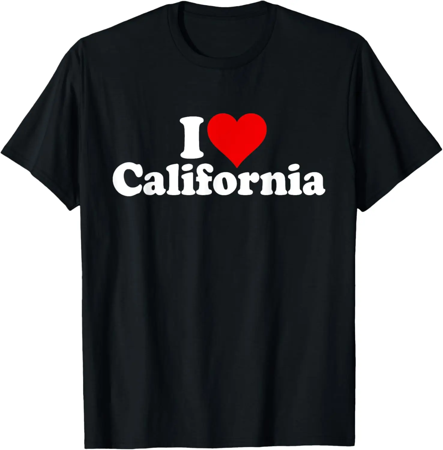 I LOVE HEART CALIFORNIA CALI STATE T-Shirt