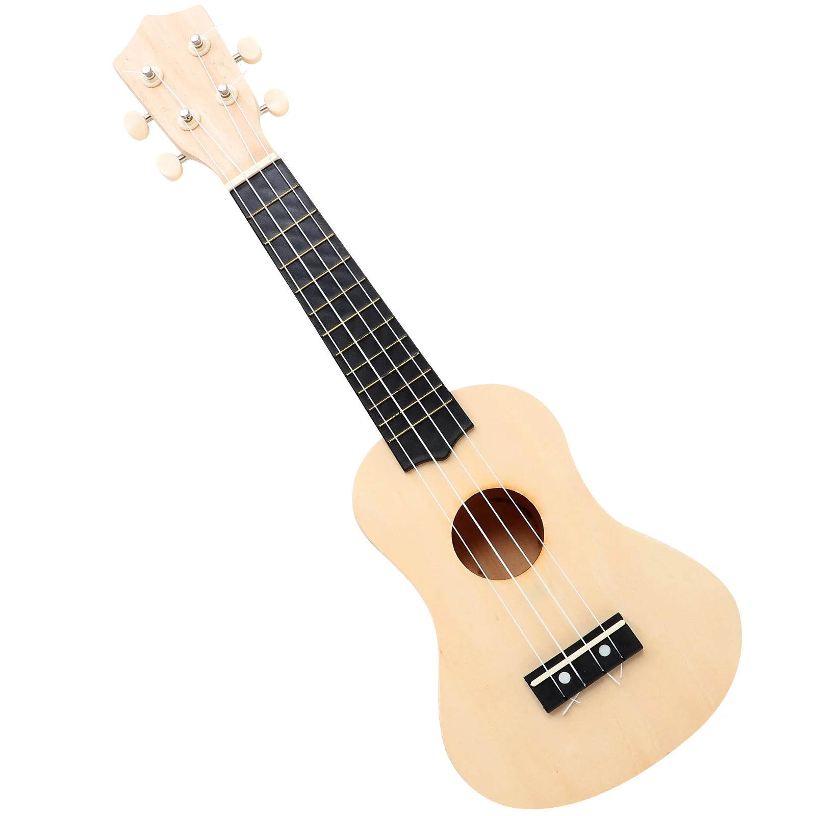 

DIY Ukulele Set High Grade Material Durable Creative Guitar Kit Lightweight Safe Musical Instruments Wooden Beginner Kids