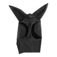 Anti Fly Stretchy Knitted Mesh Mask Breathable Anti Mosquito Mask Ear Protection Fly Mask Bonnet Net Anti-Worms for Horse Riding 2