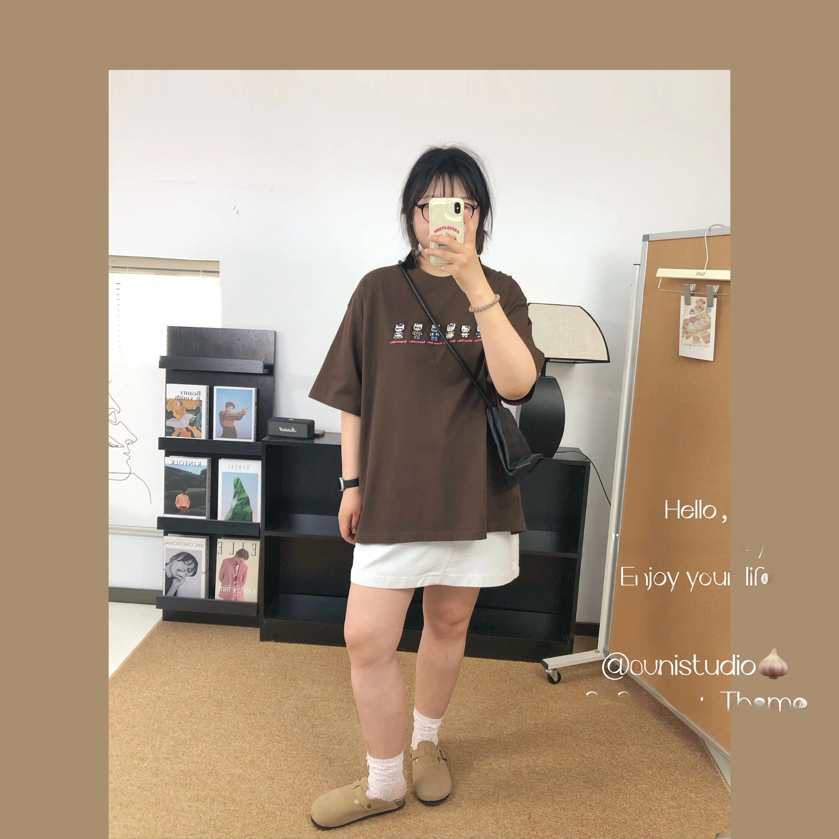 

Свободный крой, американский ретро-стиль, с мультяшным принтом, футболка для женщин больших размеров, удобная, дышащая, хлопковая, повседневная.