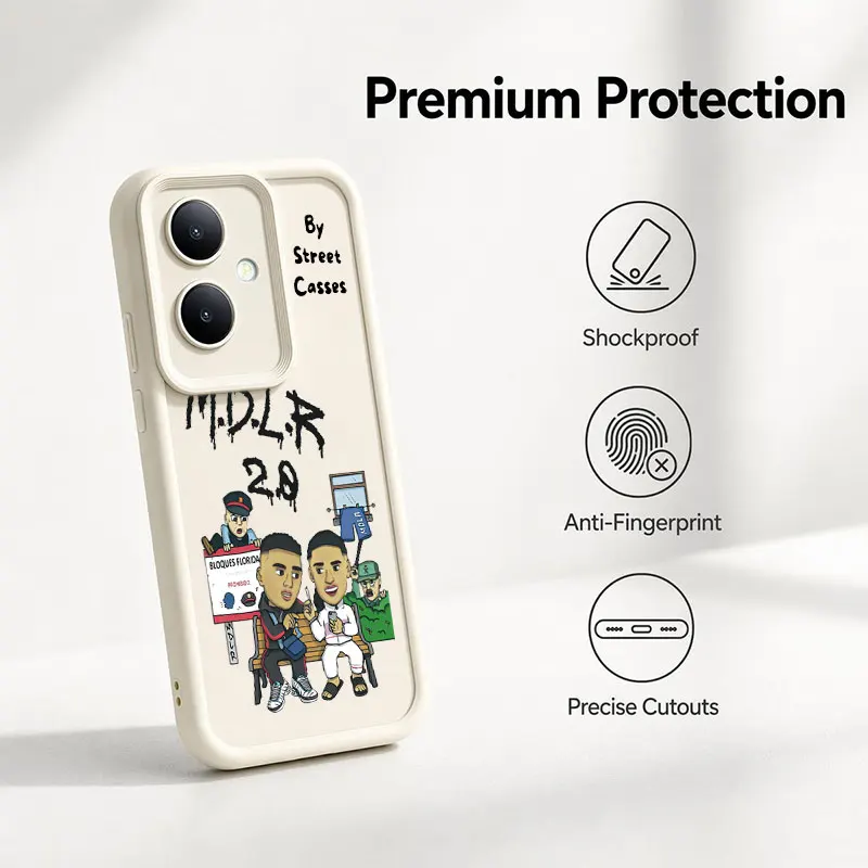 Rapper MDLR M-Morad Shockproof Phone Case For Infinix Hot 30 Play 40 50 60i 70 Note 30 40 50 Pro+ 50X 50S 60 Zero 30 40 5G