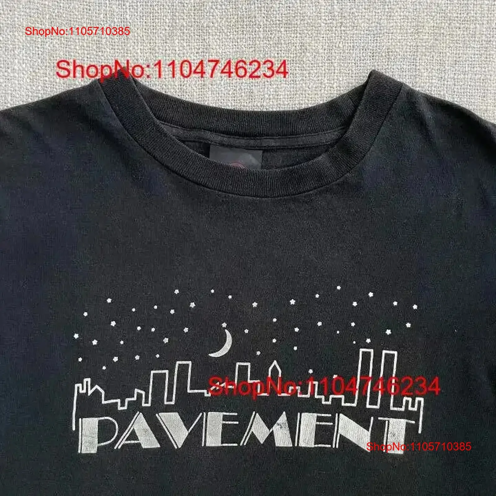 Pavement Band T Shirt retro brand new TE1522 vintage Washed Stretched Comfortable Casual Top For Everyday Wear Versatile