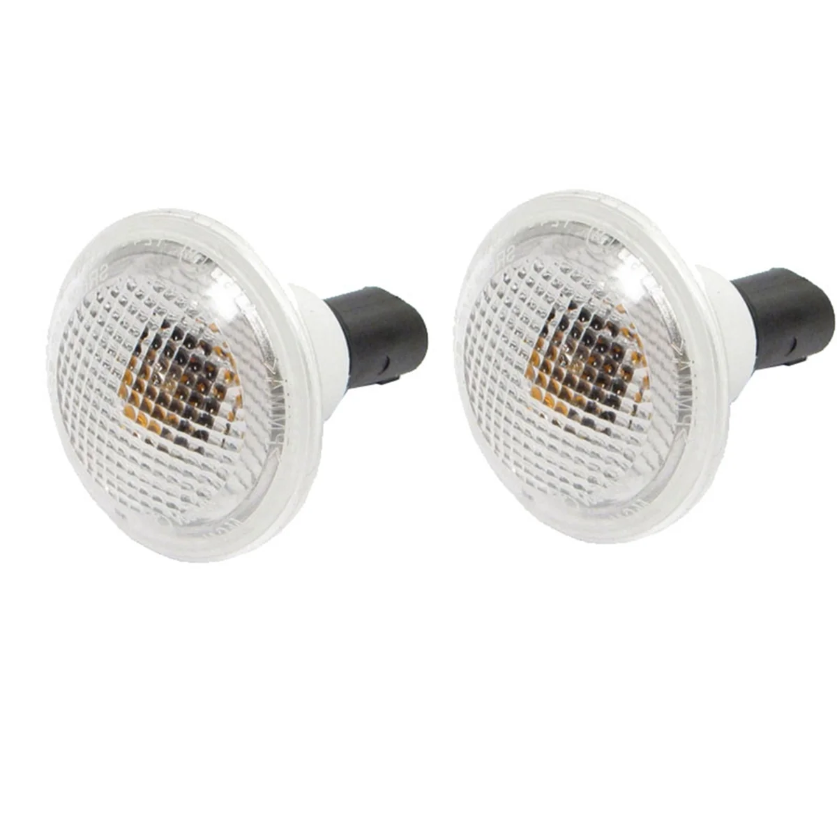 

2Pcs Fender Side Marker Lights XGB500020 for Land Rover Range Rover L322 03-12 Turn Signal Repeater Lamp Lens Housing