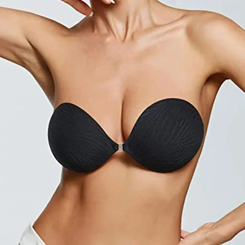 Invisible Strapless Adhesive Stick Bra Strapless Push Up Bras Women Sexy Backless Lingerie Seamless Silicone Bralette Underwear