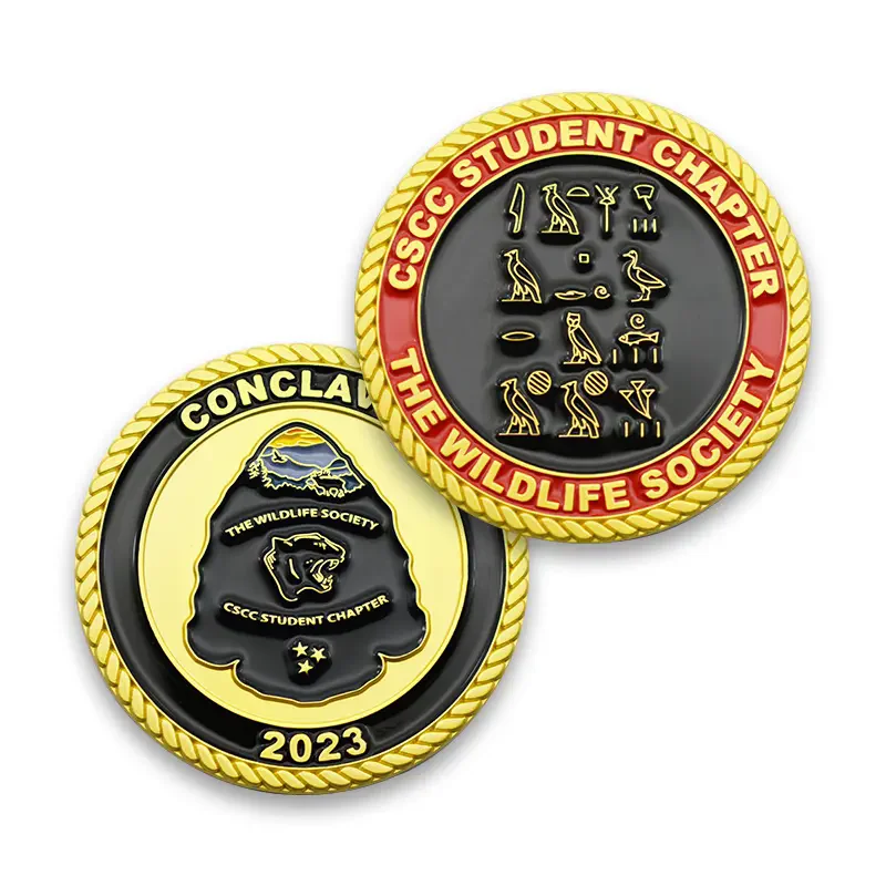 Los moldes conmemorativos personalizados pueden tallar diferentes tipos de oro antiguo, metal barato y monedas de desafío.