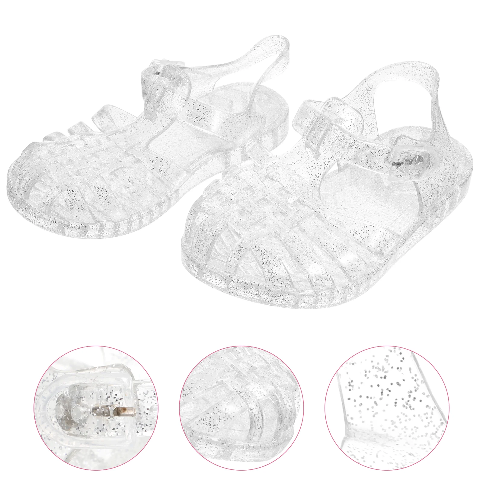 1 Pair of Adorable Summer Children Beach Sandals Beautiful Girl Sandals