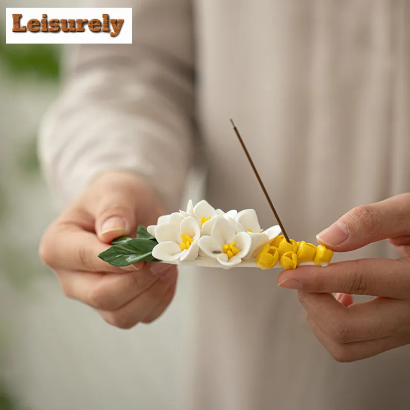 اليدوية قرصة أوسمانثوس حامل البخور نافورة الماء الديكور البخور المعلقات كوزكرات مبخرة لوازم اليوغا الحلي