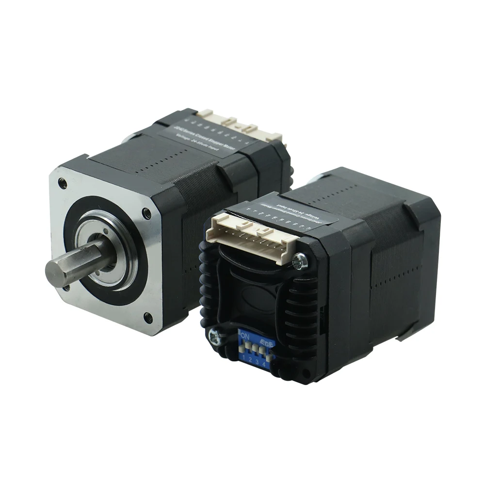 Nema17 42mm 0.45 0.6 0.8Nm 2A Closed Loop Stepper Motor With Integrated Hybrid Servo Driver and Encoder For CNC 3D Printer