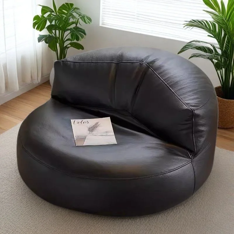 Relax Individual Living Room Chairs Lounge Garden Leather Throne Living Room Chairs Modern Comfortable Sillon Salon Furniture