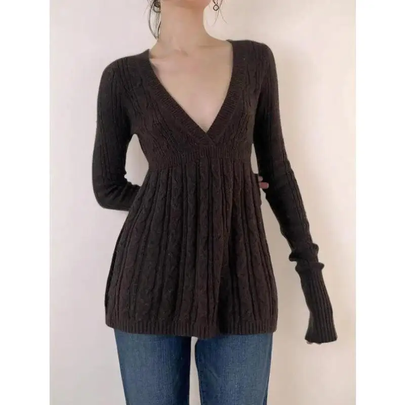 سترة محبوكة للرجال من Faionable بياقة عميقة عادية عبر الحدود تصميم جديد Sle Ne Coolmax Fiber Ciwalk مناسب