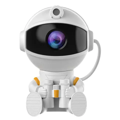 Astronot Projektör Galaxy Yıldızlı Gece Işıkları Yatak Odası için LED Bulutsusu Lamba Dekorasyon Çocuk Yetişkin Tatil Hediye