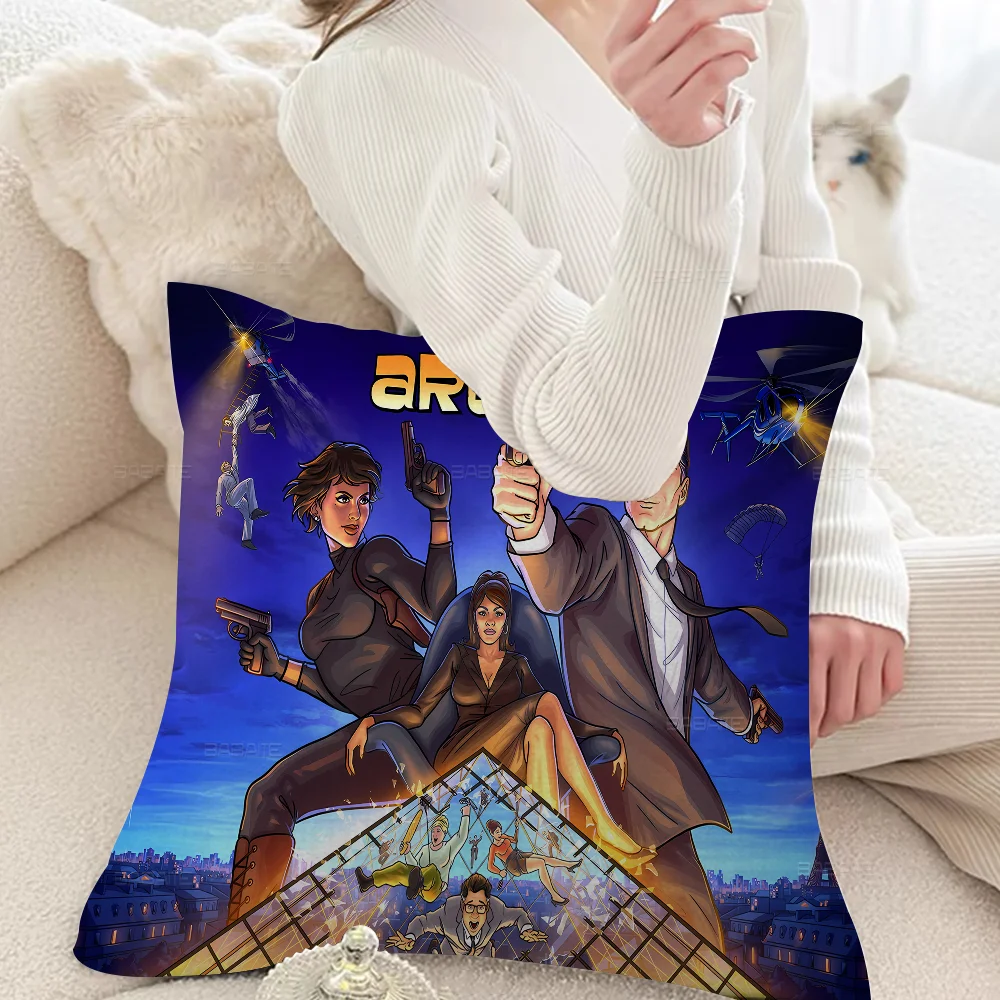 Cartoon A-Archer Pillow Anime Pillow Sofa Bed Head Pillow Cover Cushion Cover 45x45 Cm Fashion