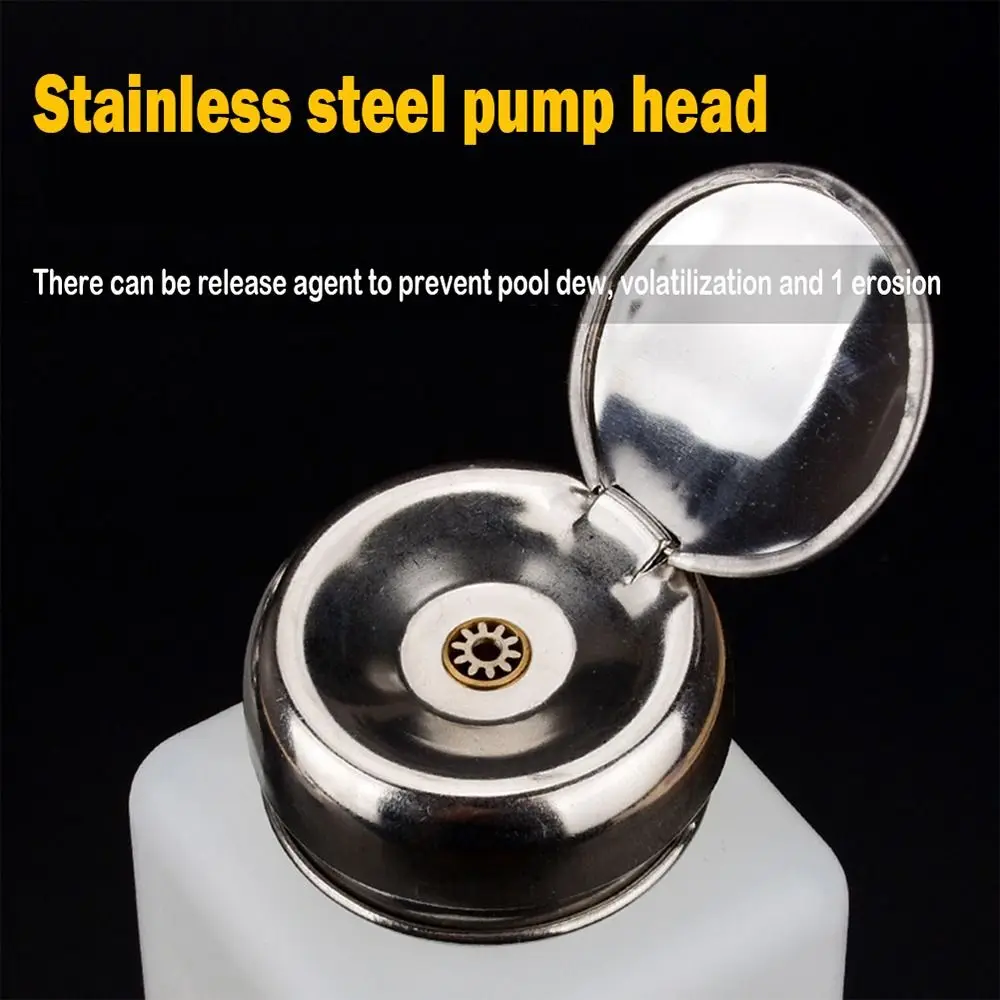 Anti Volatilization 100/200/250/500ML Liquid Alcohol Split Bottle Flux Bottle with Stainless Steel Bottle Cap Split Bottle