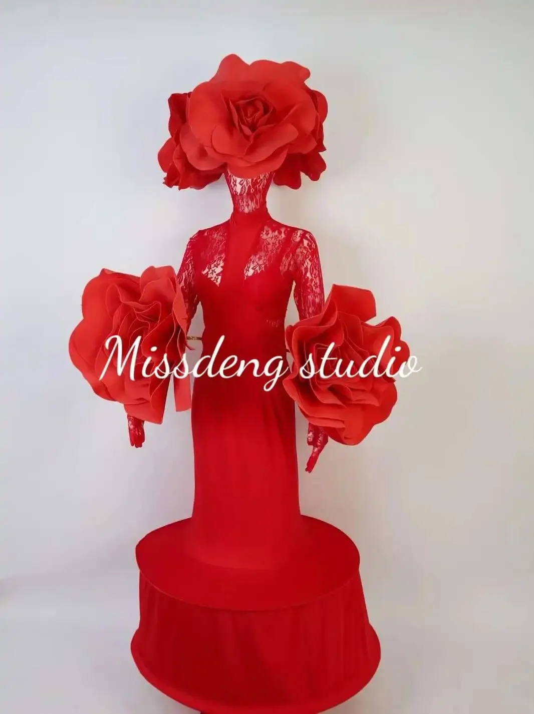 บาร์ไนท์คลับคอสเพลย์เครื่องแต่งกายสวนสนุก Red Rose เครื่องแต่งกาย Gogo สวนสนุก Parade เครื่องแต่งกาย