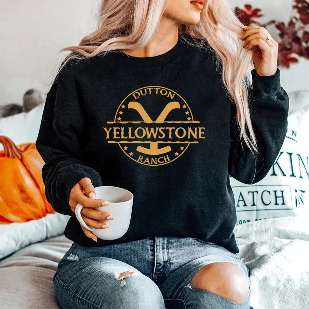 Yellowstone Dutton Ranch Sweatshirt 1883 Yellowstone Tv Show Unisex Hoodie Western Cowboy Cowgirl Jumper Rip Wheeler Sweatshirts