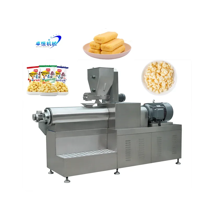 120~150kg/h Industrial Puff Snack Machine for Large-Scale Snack Manufacturing