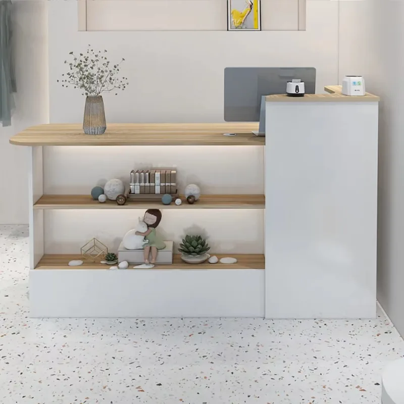 

Glamour Bar Counter Cashier Cabinet Modern Elegant Beauty Simple