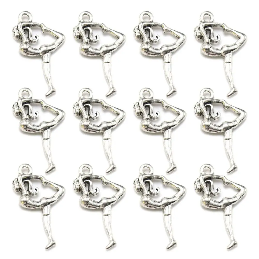 

50 Pcs Antique Silver Pendants Charm Alloy Scrapbooking Project DIY Charms Jewelry Making