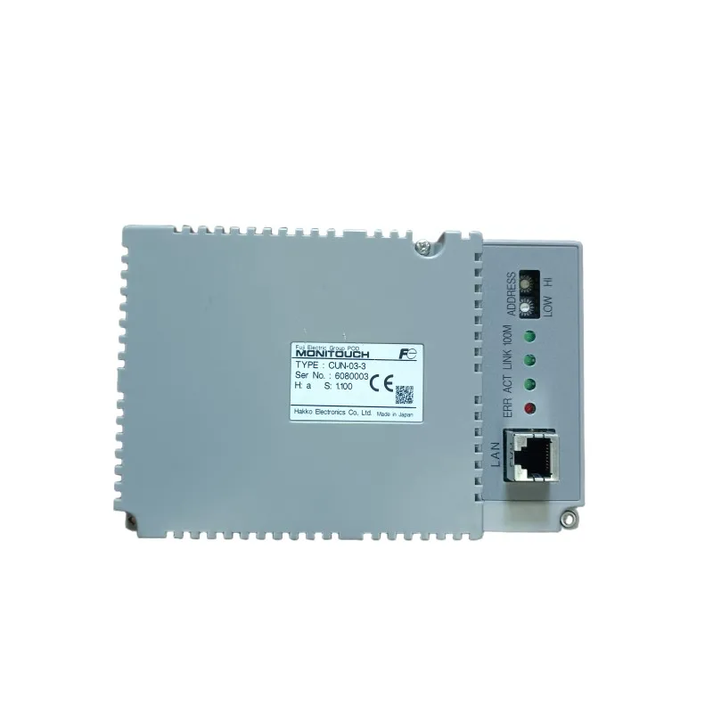 

Fuji HMI touch-screen communication module CUN-03-3 Ethernet module