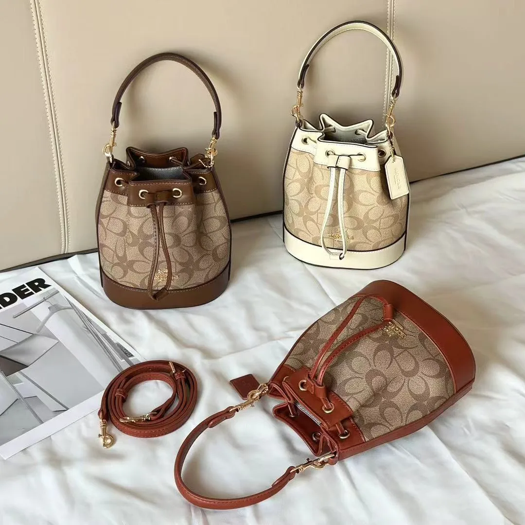 Elegant Letter Logo Vintage Diaper Bag For Women Chic Crossbody Handbag Luxury Designer Leather Shoulder Tote Large Capacity