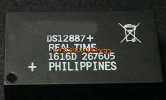 Free shipping 10pcs DS12C887 DS12C887+ IC RTC W/RAM 128 BYTE 24-EDIP Best quality