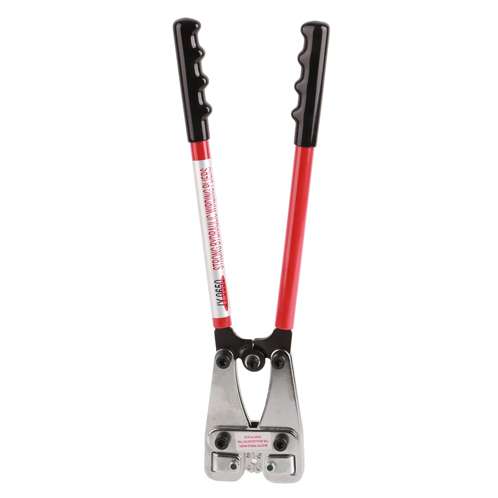 

Клещи для обжима кабельных наконечников JY-0650, инструмент электрика, ручной обжимной инструмент для открытых кабельных наконечников