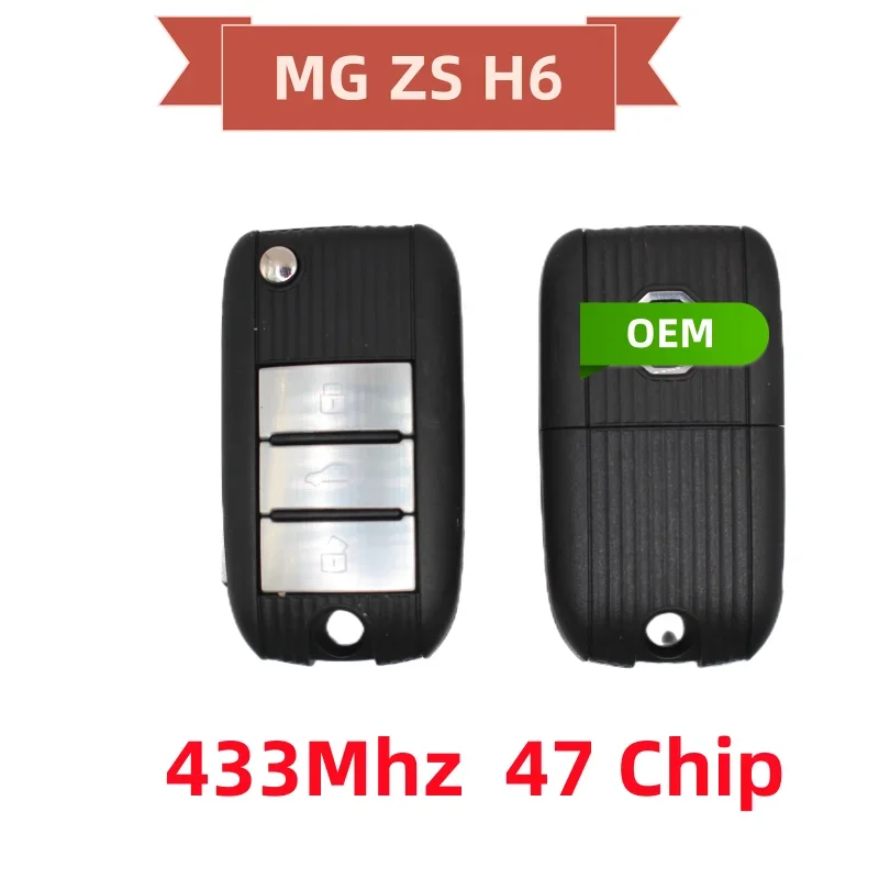 2016-2019 Original Keyless Go Remote for MG ZS H6   ZTS  MG3 MG6 MG5 RX5 RX8 ROEWE I5 I6 433Mhz 47 Chip PCF7953  HITAG3