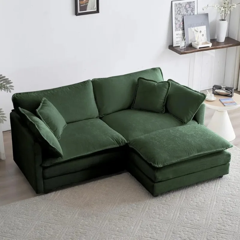 Deep Seat Combination Sofa Cloud Sofa, 76.7 