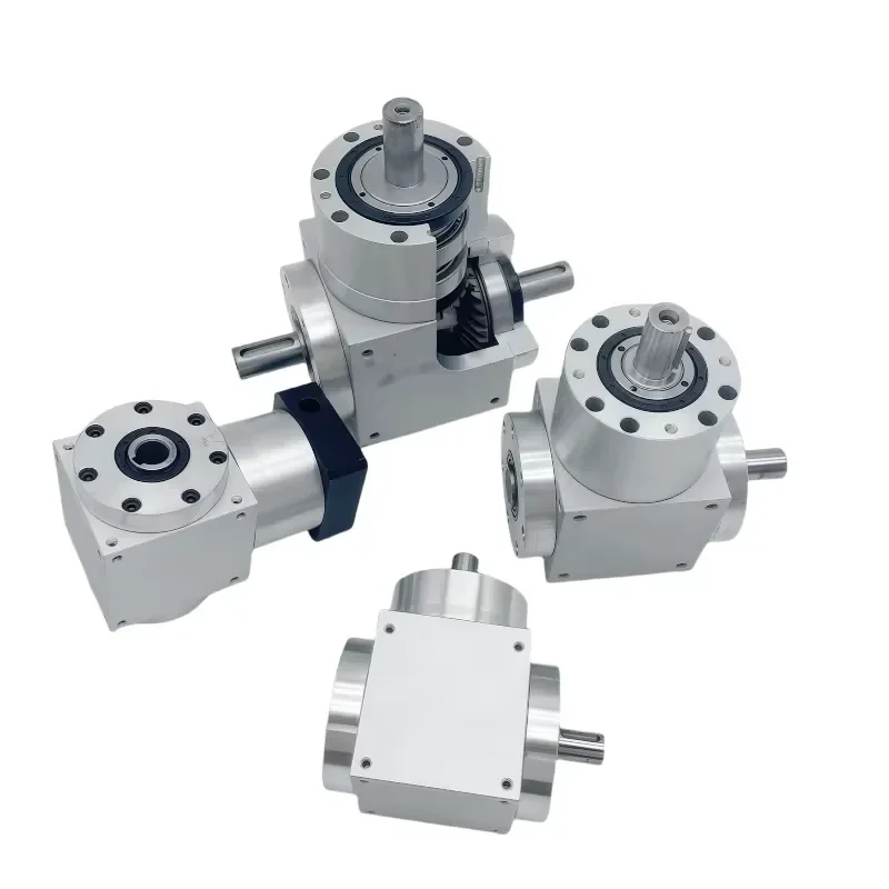 Customizable ODM OEM Right Angle Steering Bevel Gearbox Multi Shafts Output with Reduction Ratios Planteary Reducer