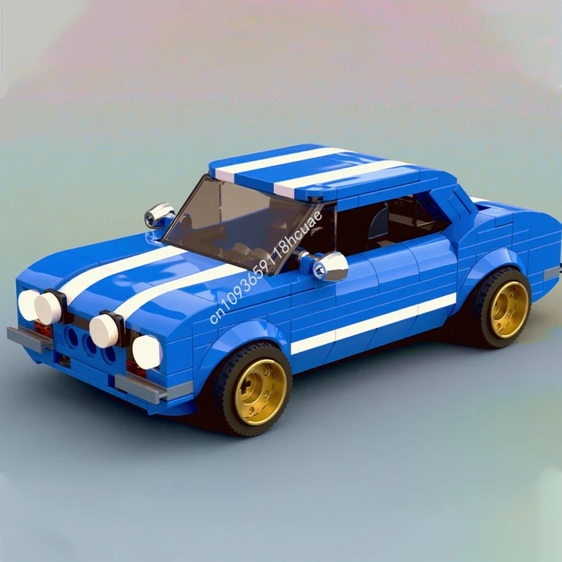 

283pcs MOC Fordes Escort MK1 City Champion Supercar Building Blocks Christmas Gift Stress-Relief Collector for Adults