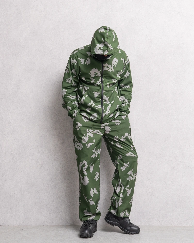 Russian smock Russian digital camo suit Russian floral little green men SS leto camo jacket pants suit SS LETO SUIT