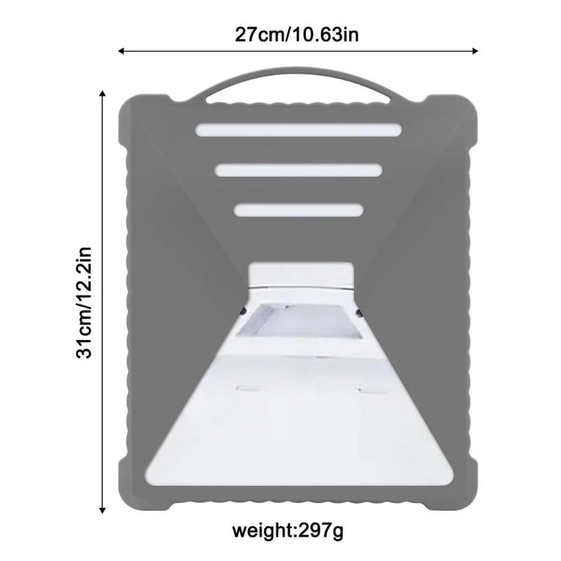 حالة واقي السيليكون توفر مقاومة ممتازة للارتداء وقابلية النقل