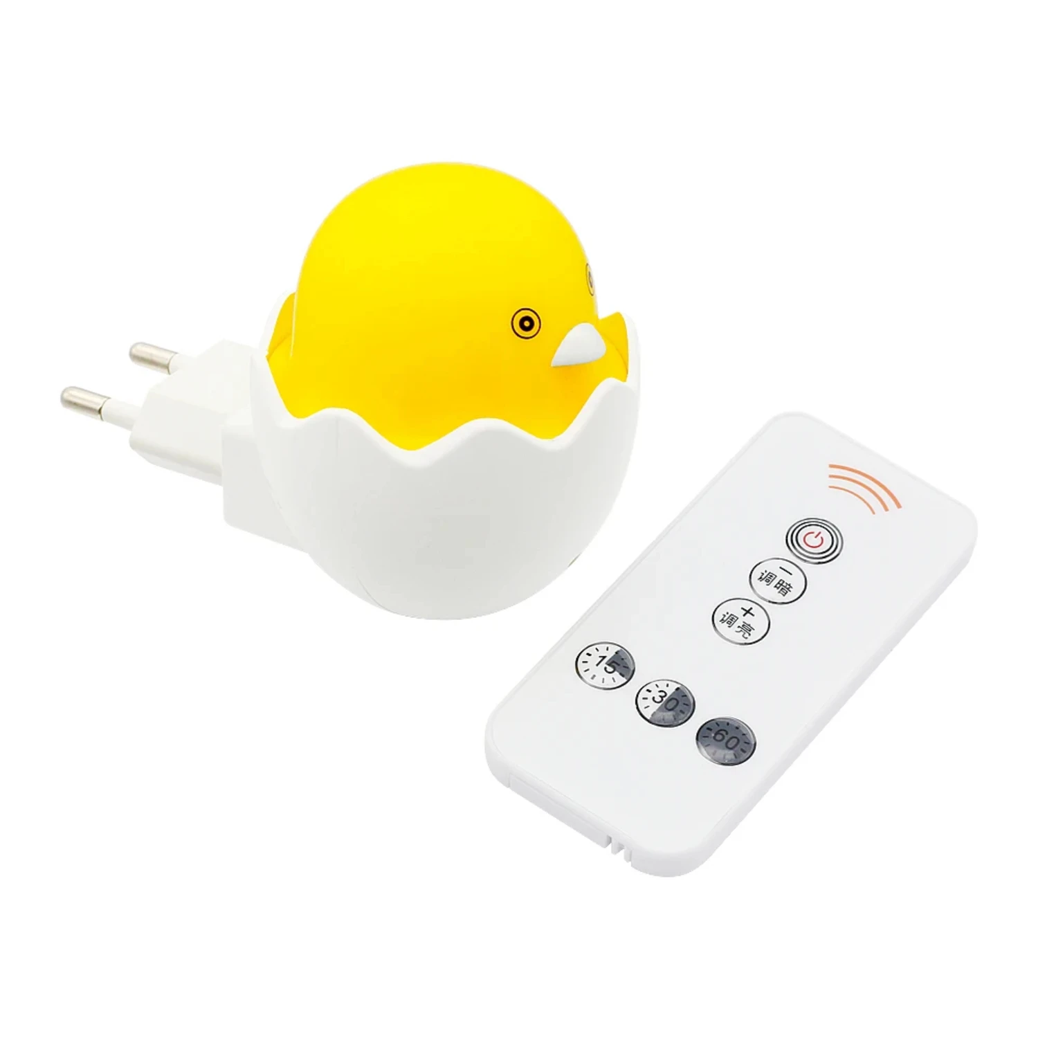 Neues süßes und entzückendes gelbes enten förmiges LED-Nachtlicht mit Fernbedienung sensor-perfekte Ergänzung zum Schlafzimmer des Babys-Spaß a