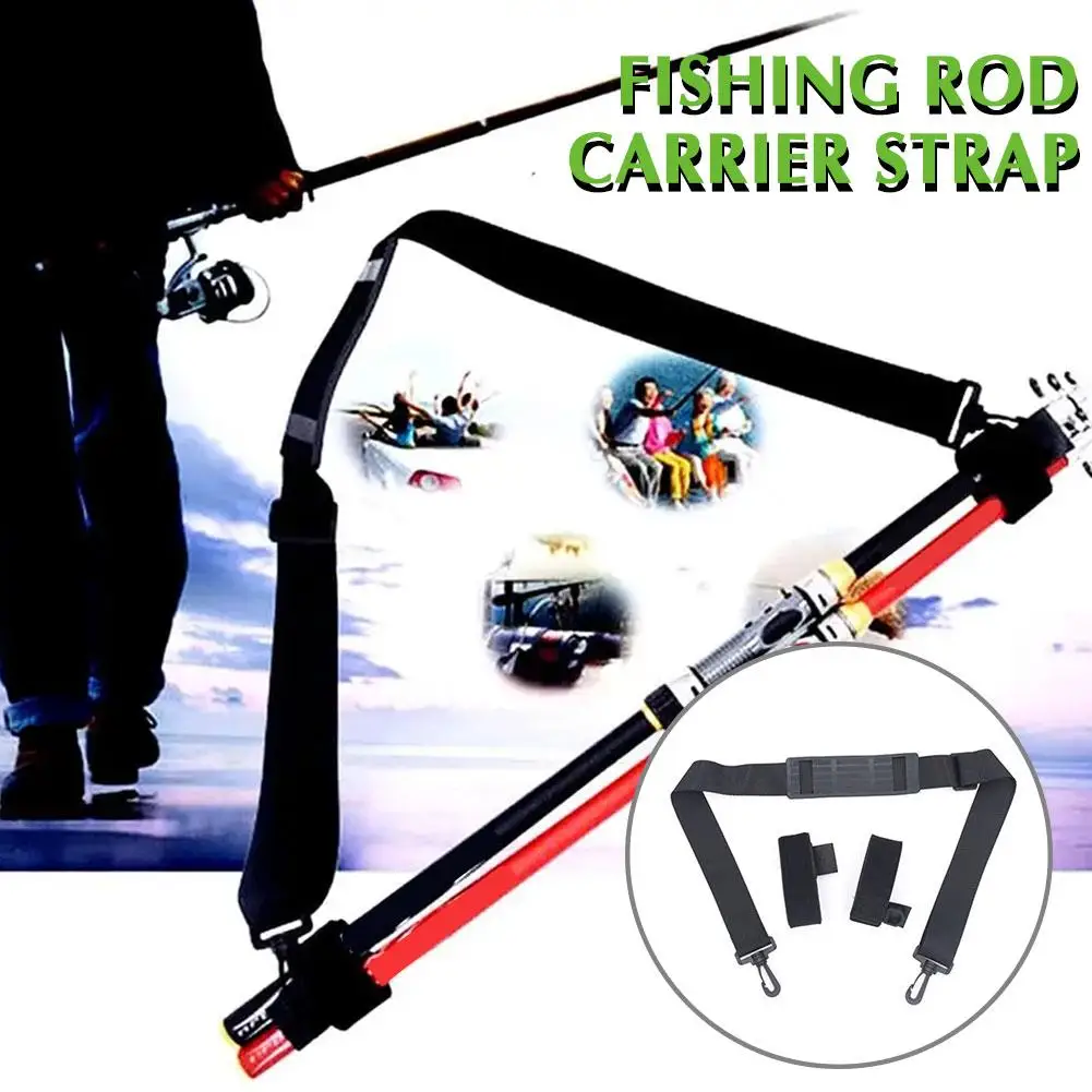 

Multi Functional Fishing Rod Strap Sub Bundle Rod Strap Wear Comfortable Fishing Convenient Accessories Reliable Ge U2L8