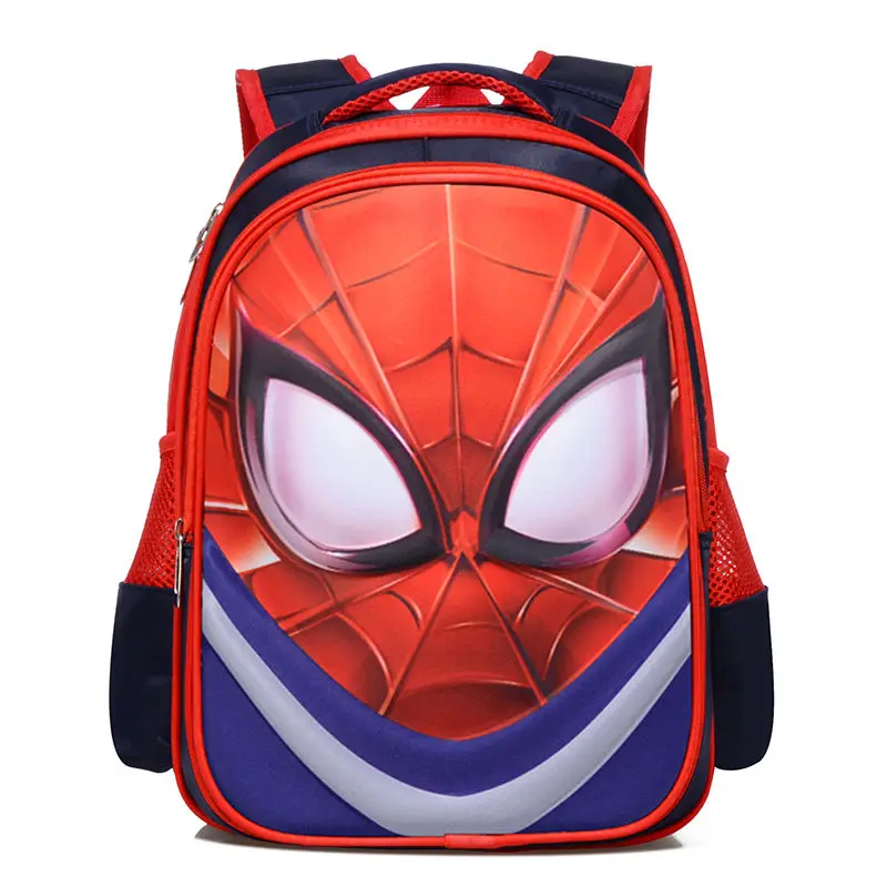 Disney Kids Cartoon  avenger Spider-Man Backpack  Schoolbag boys Backpack Primary Schoolbag