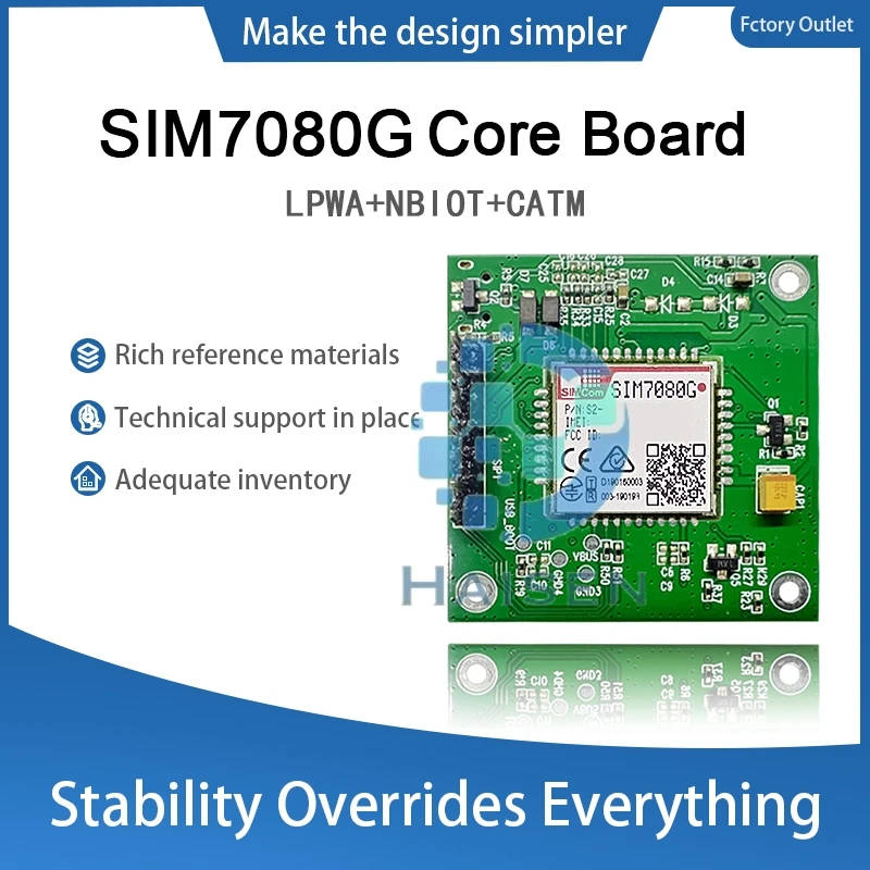 HAISEN Original SIMCOM SIM7080G Core Board SIM7080G Development Board LPWA+NBIOT+CATM SIM7080