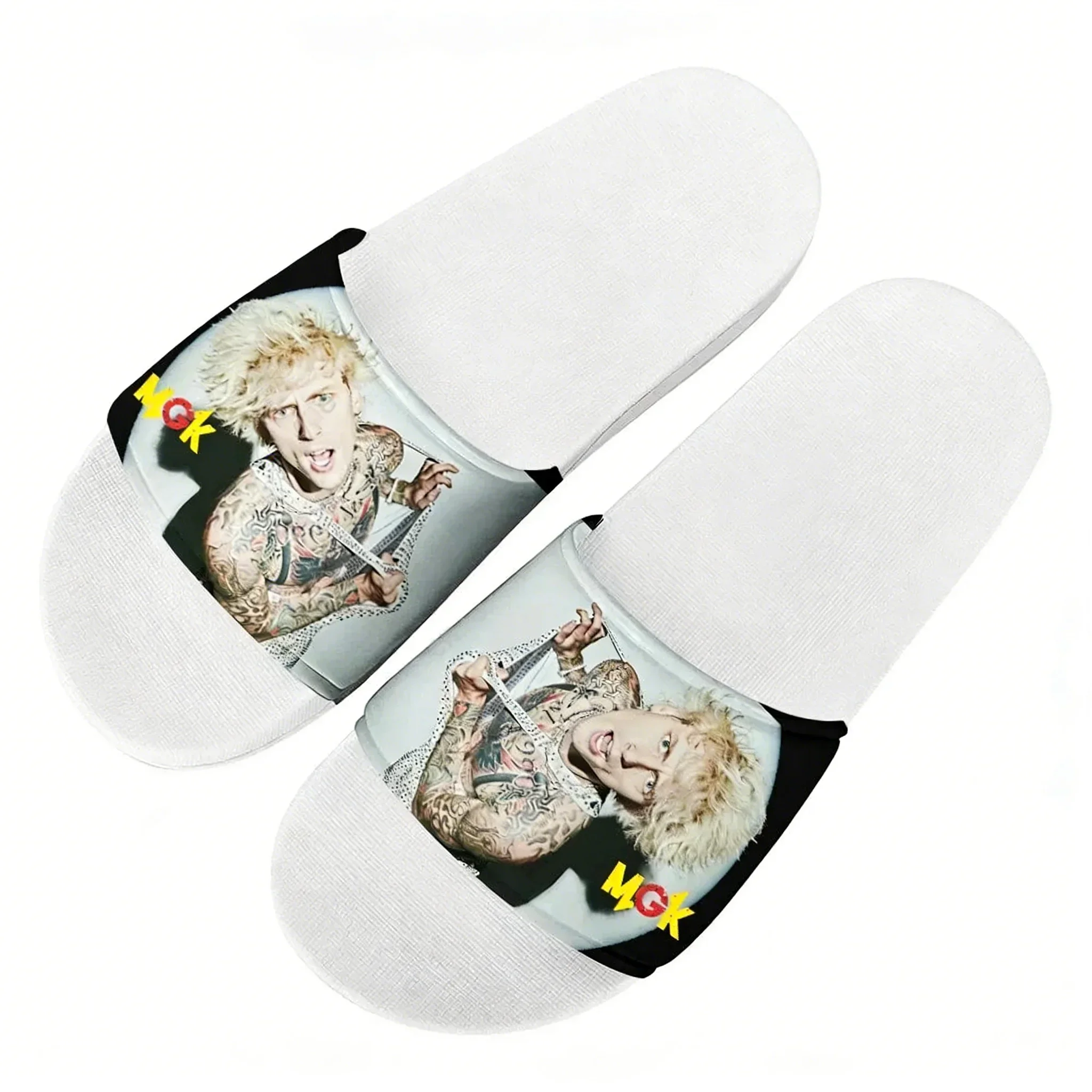 M-Machine Gun K-Kelly MGK Slippers Home Water Shoes Mens Womens Summer Slipper street Indoor Outdoor Shower light Pool Sandals