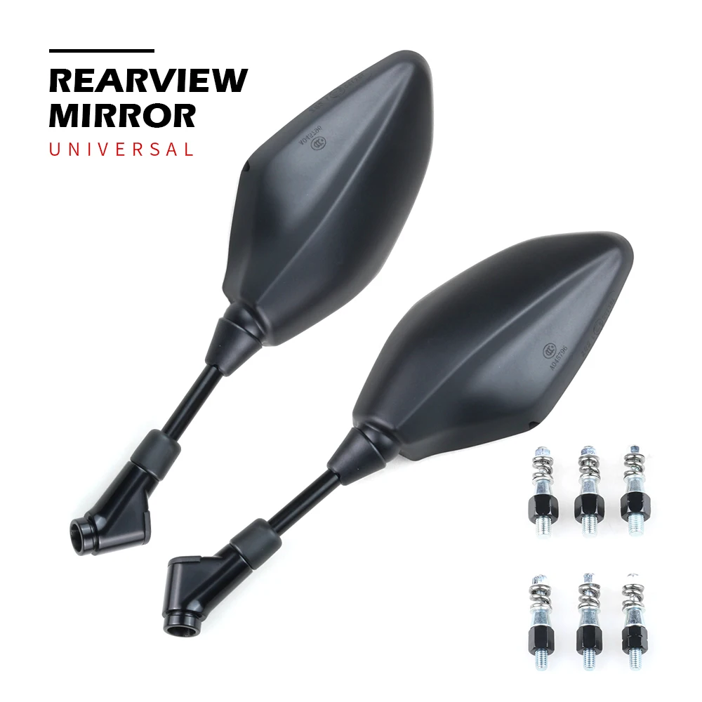 

Motorcycle Rearview Mirrors Universal 8mm 10mm Motorbike Dirt Bike Scooter Side Mirrors Motorbike Accessories