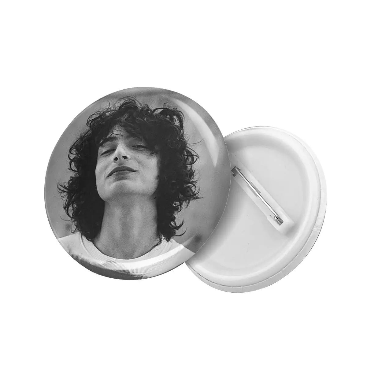 Finn Wolfhard Actor Soft Button Pin Funny Collar Badge Metal Brooch Decoration Gift Breastpin